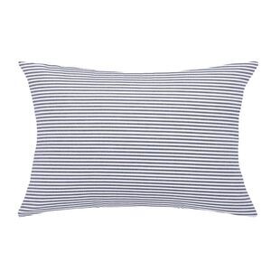 Woven Striped Throw Pillow Covers Square Farmhouse Cushion Covers 12" x 20"
